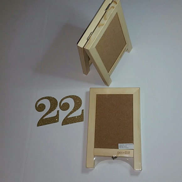 Chalk / Cork Wooden Double-Sided Easel Qty 1 - Picture 5 of 7